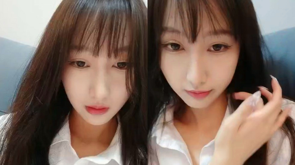 特别青春的女孩【小纱雾】说话秀气，‘我没有咪咪，咪咪不大啦’，和男友做爱，性玩具一起高潮，操的嗷嗷叫！1V2 