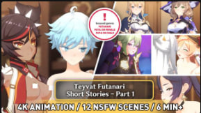 PastaPaprikaTeyvatFuta短篇故事动画4K