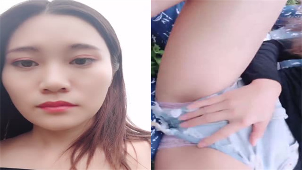 顶级网红嫩妹主动跪舔老色批大叔，路边草地羞耻爆操高潮！