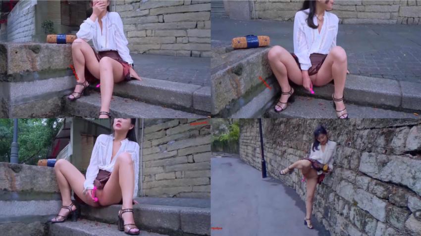 宜家女主角，户外露出自慰喷水..