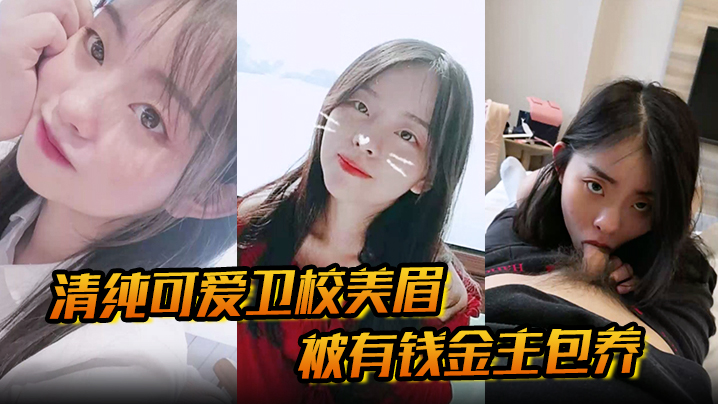 清纯可爱卫校美眉被有钱金主包养为了奢侈生活甘愿做.爸爸小母狗清纯又反差的口交性爱直击的眼观